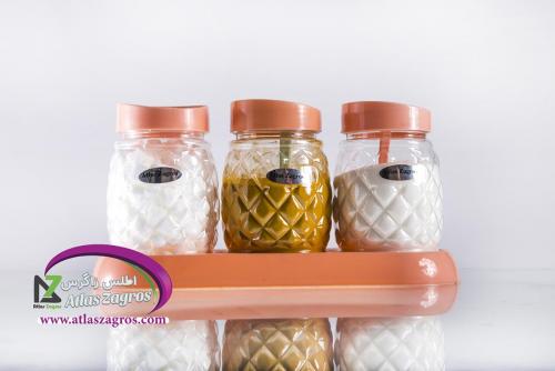 ظرف۳تکه آناناسی اطلس زاگرس