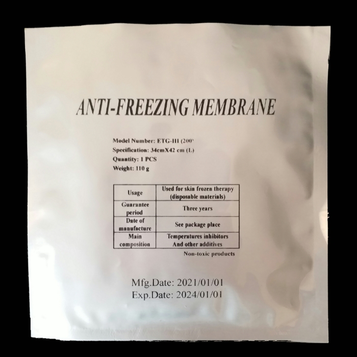 ژل پد کرایولیپولیز با ویسکوزیته بالا و ۴۰ درصد تخف