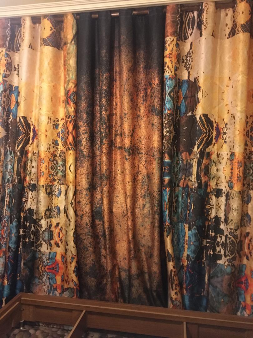 پردi اتاق خواب صد در صد نو